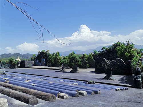 《魔法公主》實景演出戶外劇場拍攝